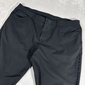 Public Rec Dealmaker Pants Mens 40X30 Black Performance Slim Tapered